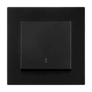 Slika EXEN Karell naizmenični prekidač 200-141402-209 metalik crni